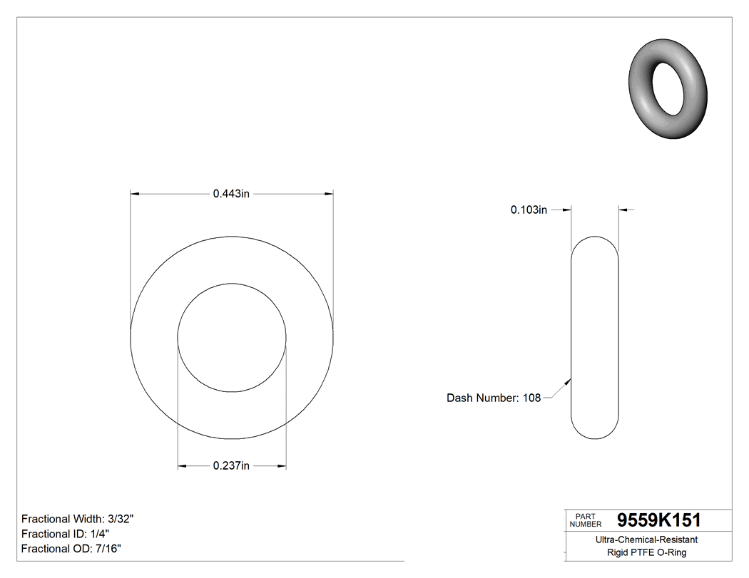Technical drawing - 9559K151